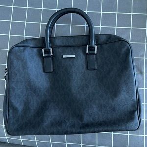Men’s Brand New MK leather briefcase laptop case